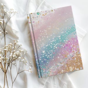 Sparkling Spirit Journal: Colorful Hardcover with Glitter Look