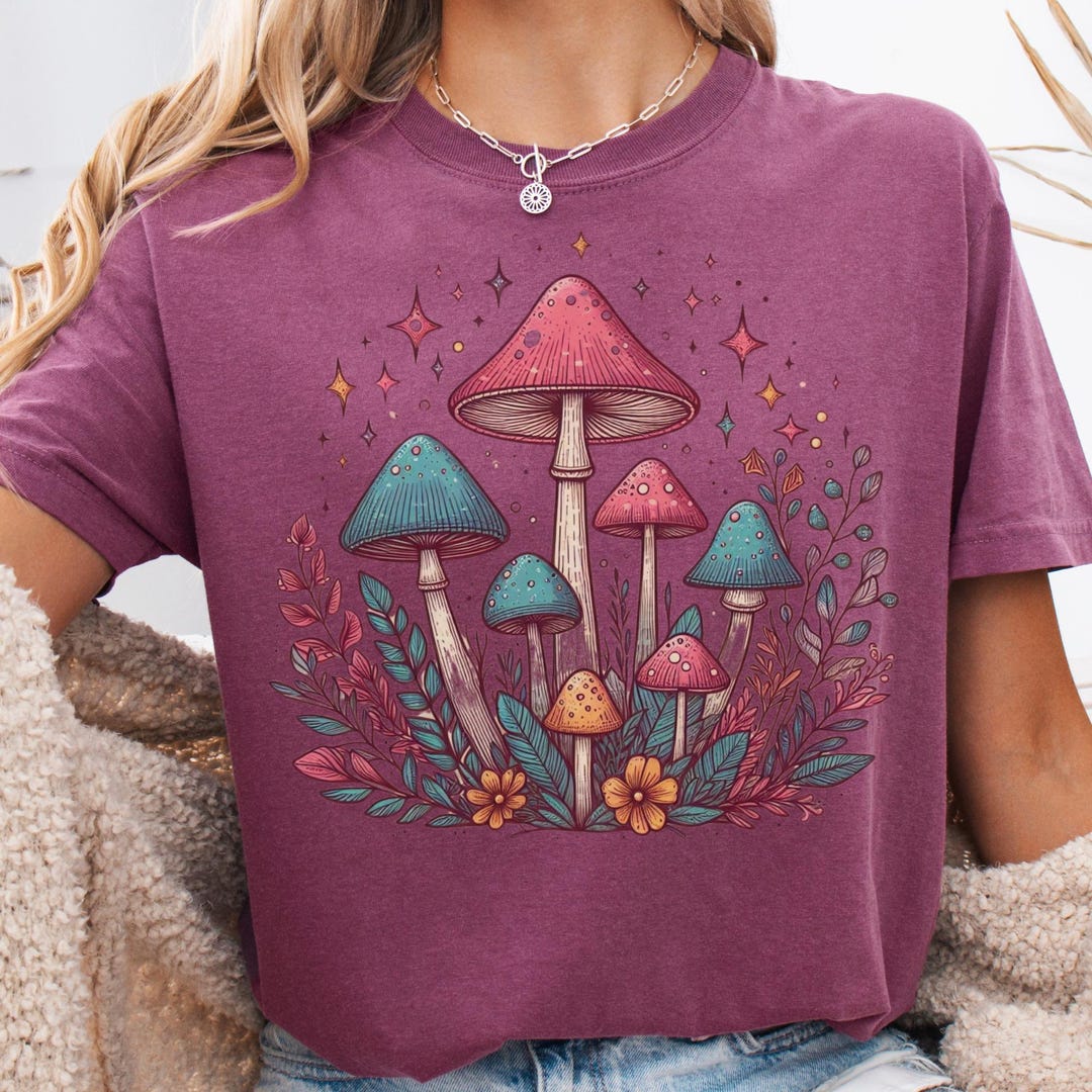 Boho Mushroom Tee