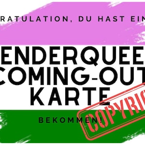 Carta del coming out Genderqueer