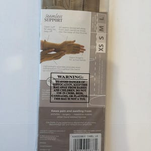 Isotoner Therapeutische Handschuhe Offener Finger Camel Größe Große Kompression Schmerzlinderung Bild 4