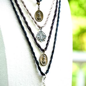 Sterling Silver Miraculous Medal Necklace: Catholic Marian Devotion