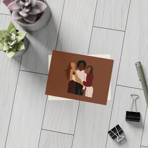 Lots de cartes postales artistiques pour une touche personnelle | Parfait pour les cadeaux, les lettres, les anniversaires, les cartes de remerciement et les célébrations, marron