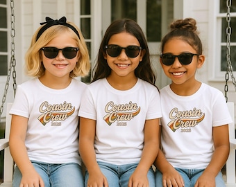 Cousin Crew T-Shirts, Matching Cousin Crew Shirt, 2025 Family Reunion T-shirt, Cousin Crew Vacation Shirt, Custom Cousin T-Shirts, All Sizes