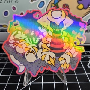 Lazy Giratina Sticker
