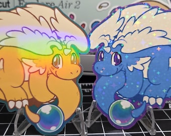 Knuffige Mega Dragonite Sticker