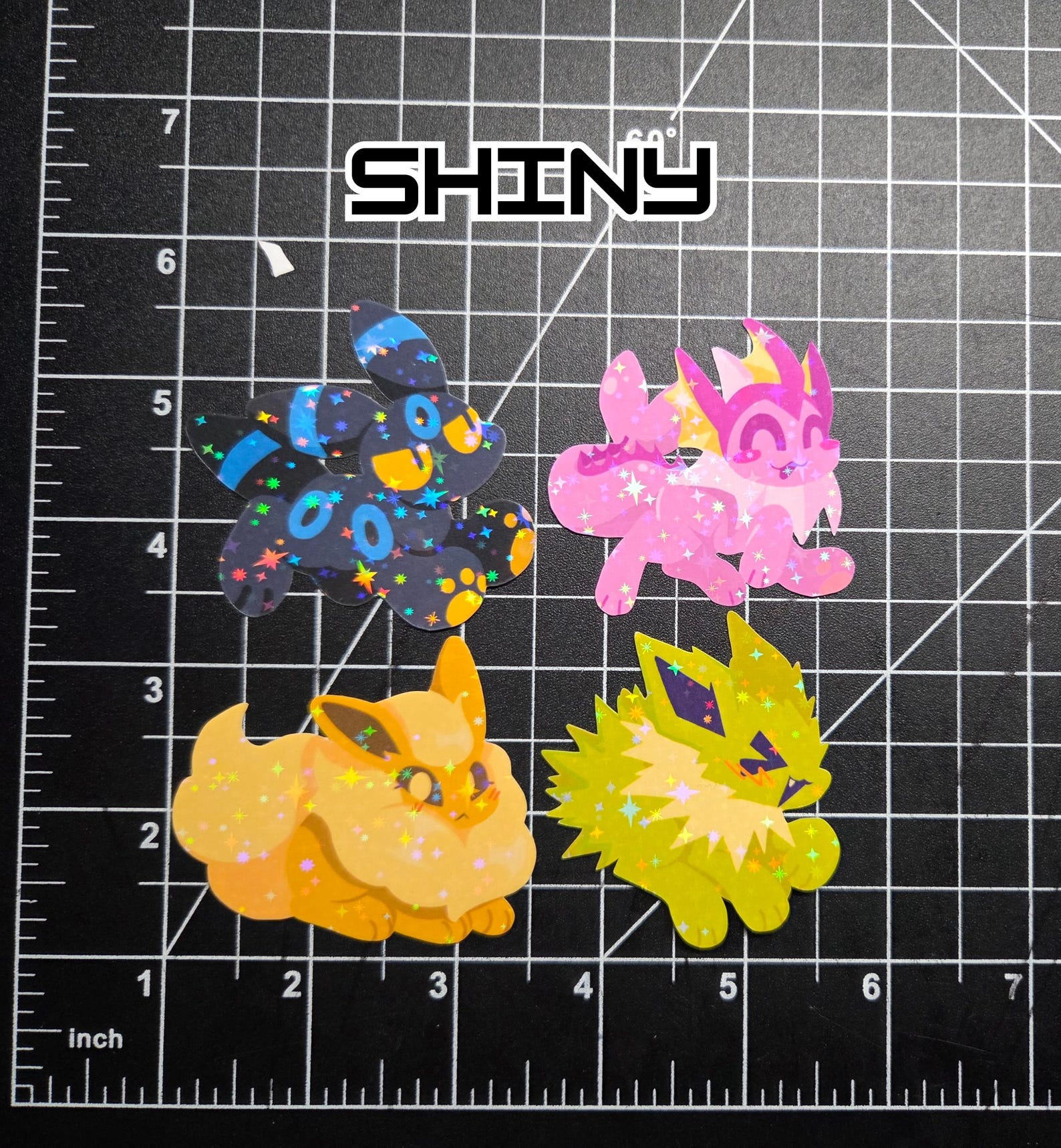 Eeveelution Sticker Packs - Etsy