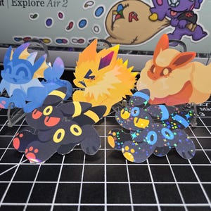 Eeveelution Holo Sticker Pack