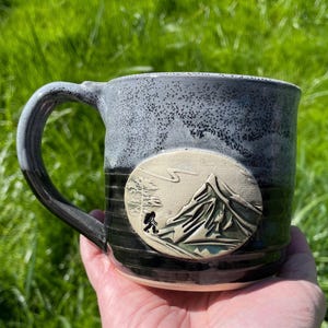 Bigfoot Sasquatch Coffee Mug Squad Made in Oregon Stoneware