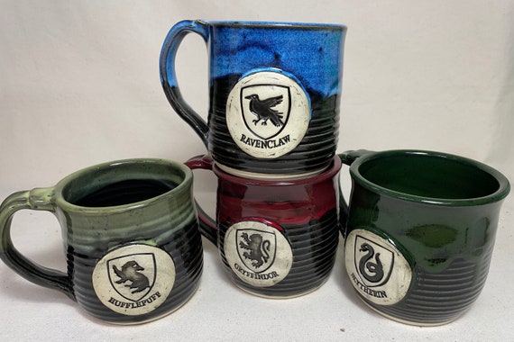 Taza vintage cerámica Hogwarts House