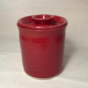 Wheel Thrown Canister Crock