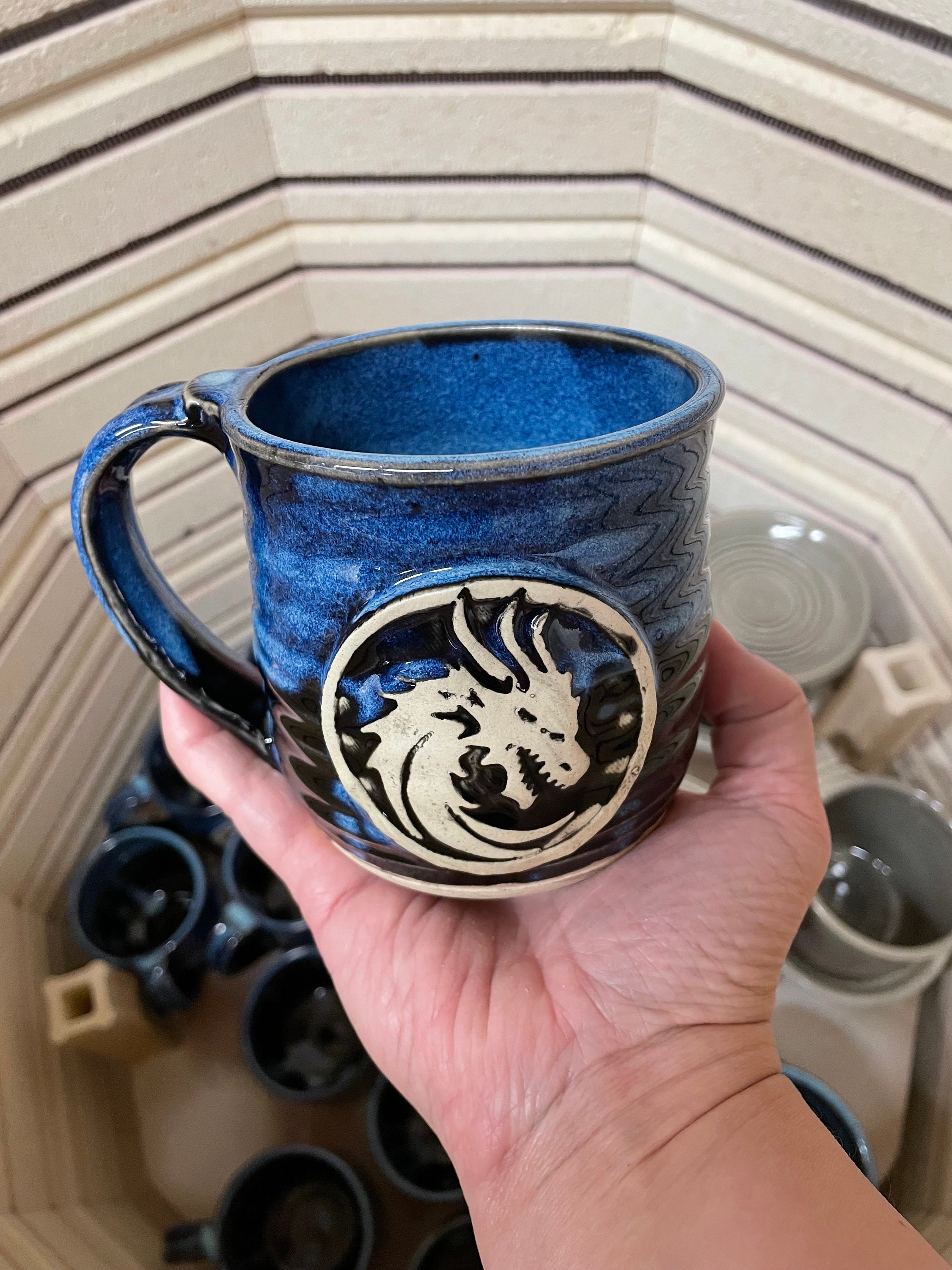 Dragon Coffee Mug Mythical Creatures - Etsy
