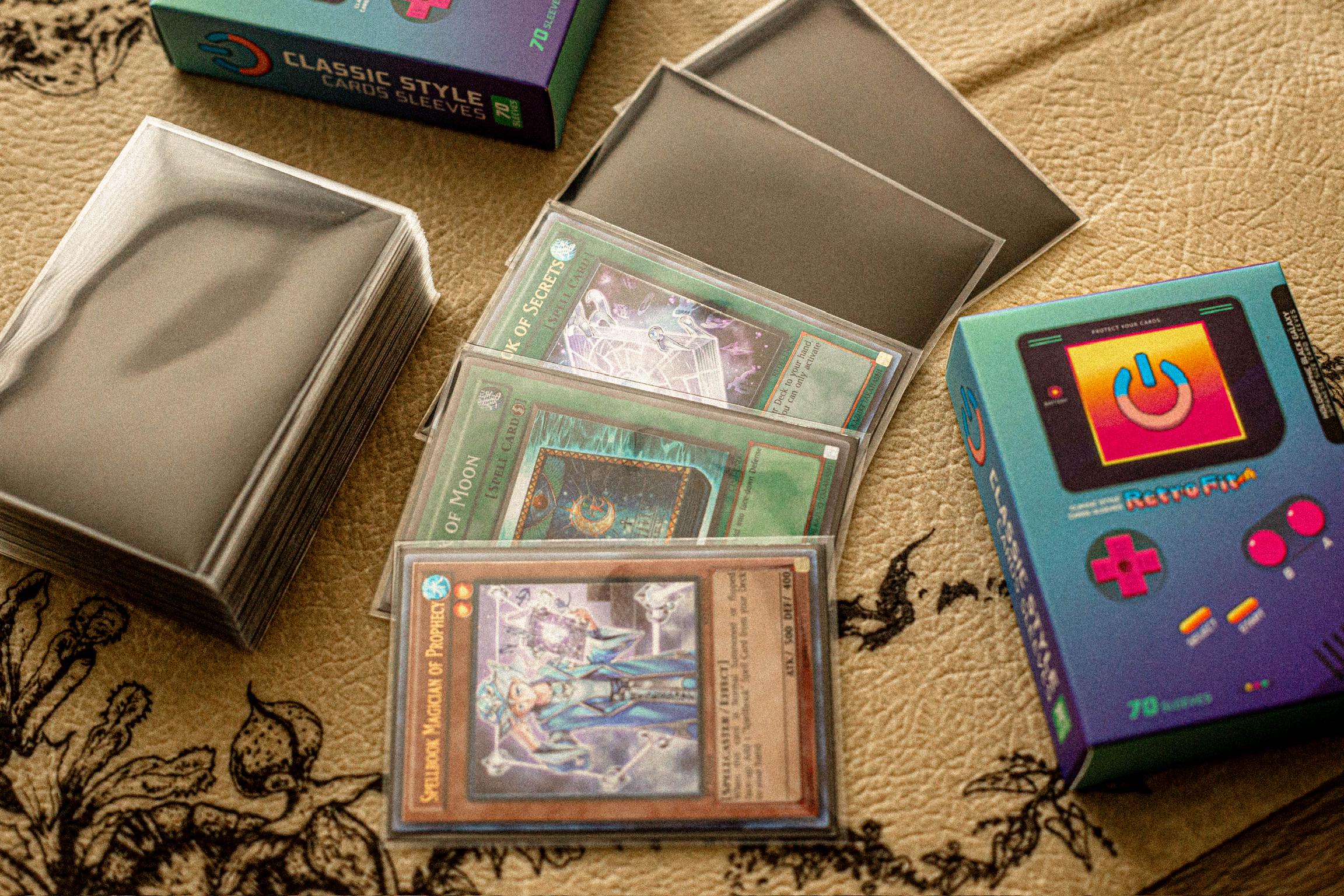 Retro Fit Clear Gloss Oversleeves (yugioh Card Game) 70 Pc - Etsy Retro Fit Clear Gloss Oversleeves (yugioh Card Game) 70 Pc - Etsy
