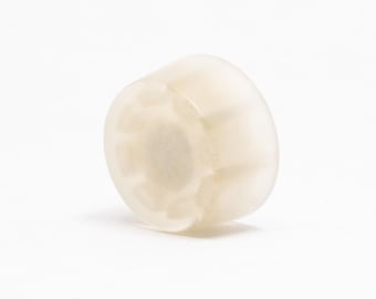 Perillas de velocidad para guitarra / Prototipo translúcido / Diseño artesanal único • Acabado casi transparente • Resina de alta calidad