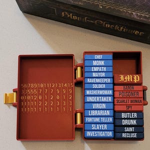 Premium Blood on the Clocktower Token Storage