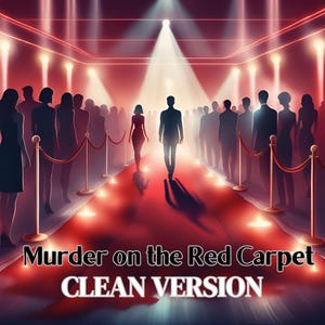 CLEAN Murder on the Red Carpet: un gioco di società con delitto e mistero / Download immediato del PDF, 10-20 personaggi, 2-3 ore di gioco.