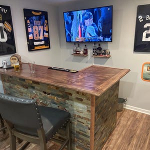 DIY Home Bar - Build Your Own - Plans, Cut List, and Step-by-step ...