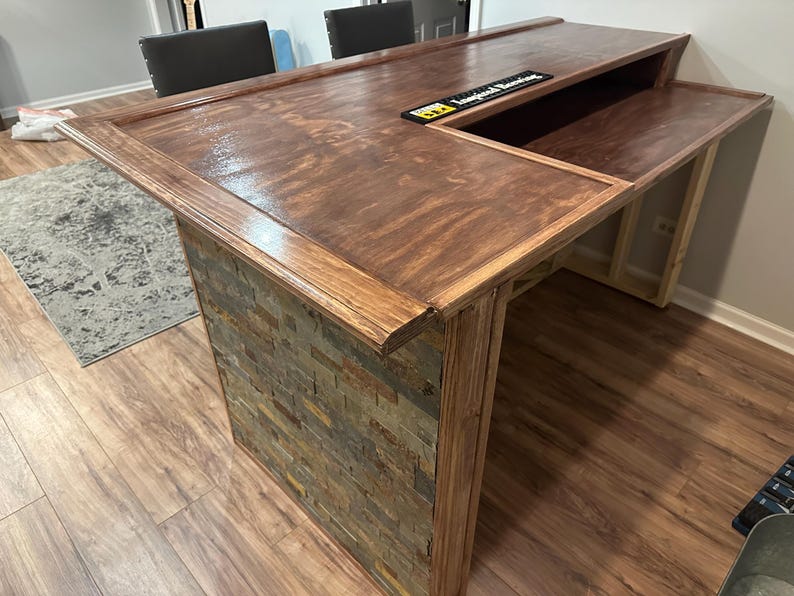 DIY Home Bar - Build Your Own - Plans, Cut List, and Step-by-step