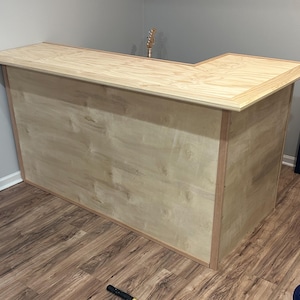 DIY ホームバー - 自分で作ろう - プラン、カットリスト、ステップバイステップの説明! (初心者レベル)