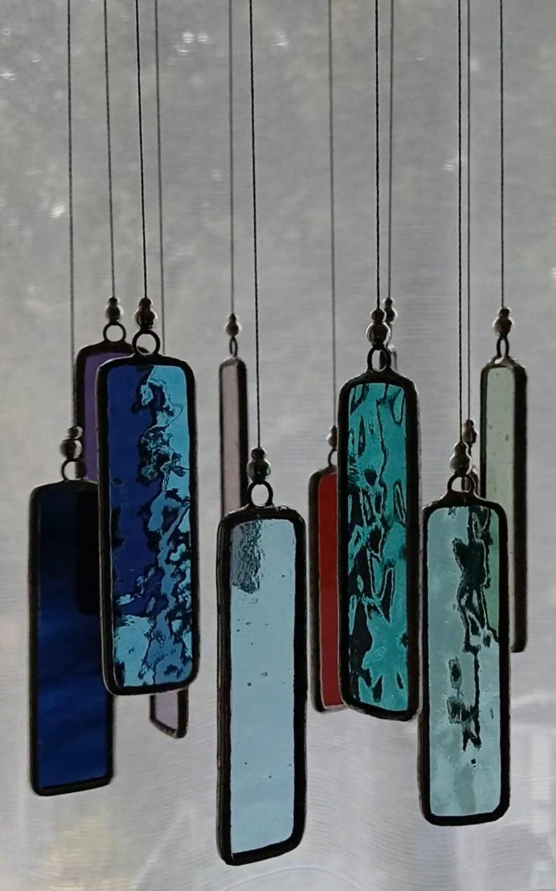 Stained Glass Suncatcher Mobile Etsy UK