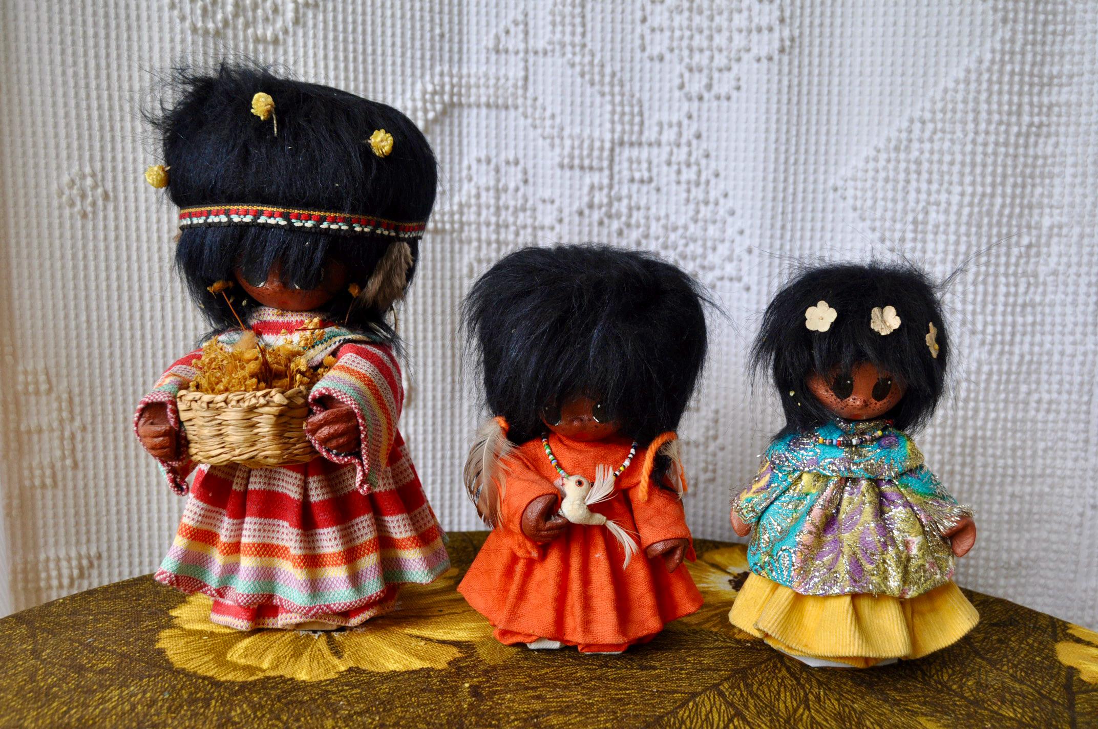 Pima Indian Doll - Etsy