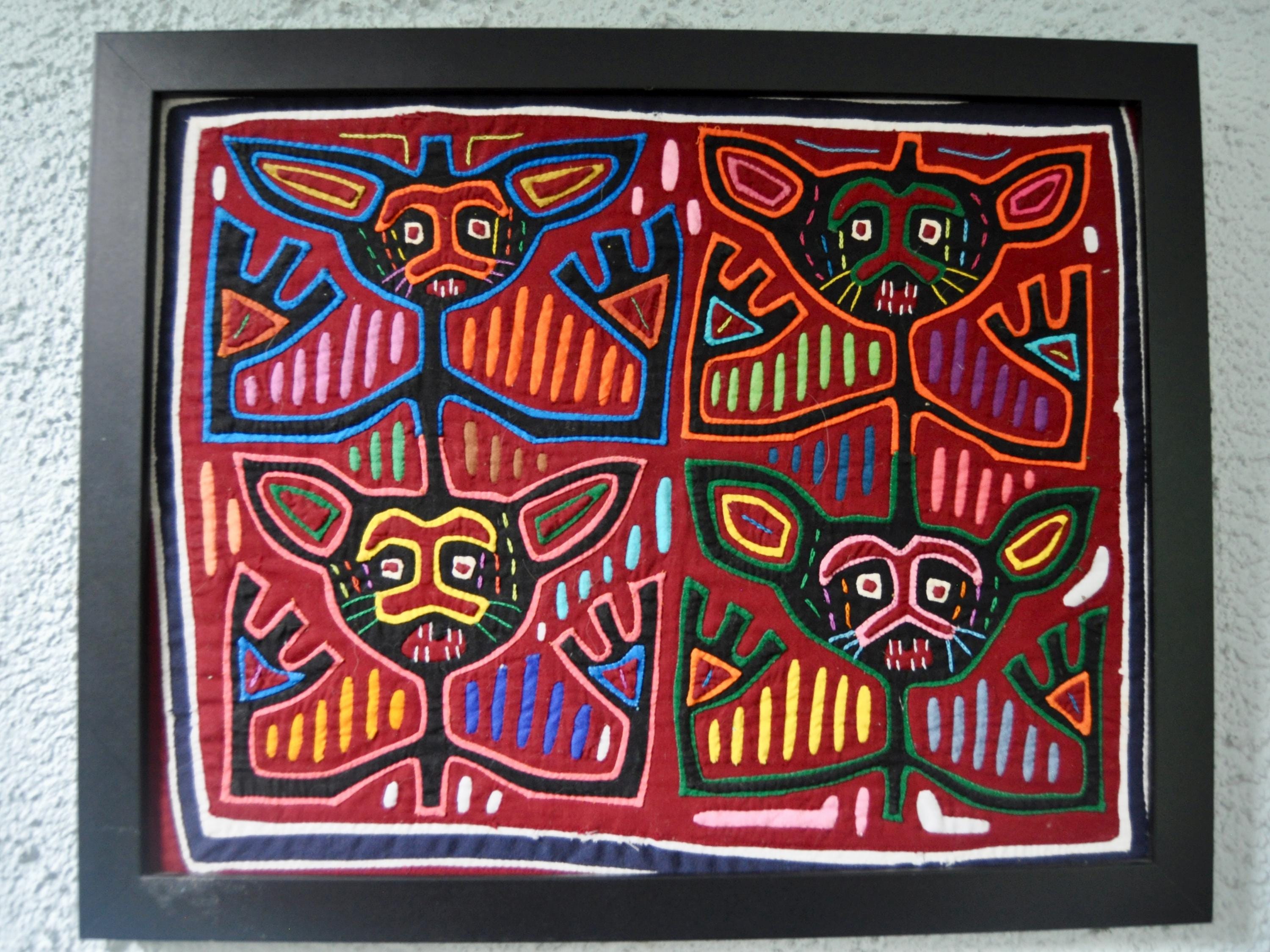 Panama Framed Molas - Etsy