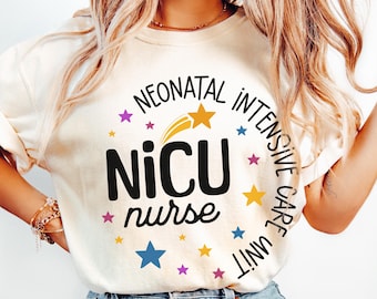 NICU Nurse Shirt, Comfort Colors, NICU Shirt, Neonatal Intensive Care Unit Shirt, Nicu Crew Shirt, Nicu Nurse Gifts, Nurse Appreciation Gift