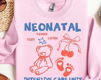 NICU Nurse Sweatshirt, Neonatal Intensive Care Unit Sweatshirt, Nicu Sweatshirt, NICU Nurse Shirt, Nicu Crew, NICU Nurse Gift, Nicu Crewneck