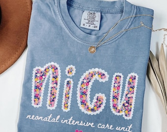 NICU Nurse Shirt, Comfort Colors NICU Nurse Shirt, Neonatal Intensive Care Unit Shirt, Nicu Crew Shirt, Nicu Nurse Gifts, Nurse Appreciation
