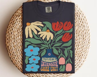 NICU Nurse Shirt, Comfort Colors NICU Nurse Shirt, Neonatal Intensive Care Unit Shirt, Nicu Crew Shirt, Nicu Nurse Gifts,Nurse Appreciation