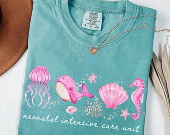 NICU Nurse Shirt, Comfort Colors NICU Nurse Shirt, Neonatal Intensive Care Unit Shirt, Nicu Crew Shirt, Nicu Nurse Gifts,Nurse Appreciation