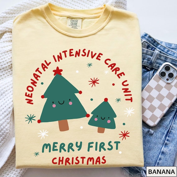 NICU Nurse Christmas Shirt Comfort Colors, Christmas NICU Shirts, NICU Christmas Shirt, Neonatal Christmas, Nicu Team Shirt, Nicu Nurse Gift