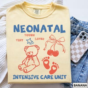 NICU Nurse Shirt, Comfort Colors NICU Nurse Shirt, Neonatal Intensive Care Unit Shirt, Nicu Crew Shirt, Nicu Nurse Gifts, Nurse Appreciation