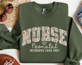 NICU Nurse Sweatshirt, Neonatal Intensive Care Unit Sweatshirt, Nicu Sweatshirt, NICU Nurse Shirt, Nicu Crew, NICU Nurse Gifts,Nicu Crewneck