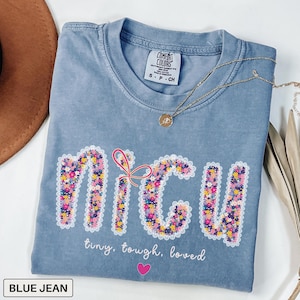 NICU Nurse Shirt, Comfort Colors NICU Nurse Shirt, Neonatal Intensive Care Unit Shirt, Nicu Crew Shirt, Nicu Nurse Gifts, Nurse Appreciation