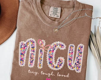 NICU Nurse Shirt, Comfort Colors NICU Nurse Shirt, Neonatal Intensive Care Unit Shirt, Nicu Crew Shirt, Nicu Nurse Gifts, Nurse Appreciation
