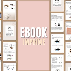 Schulungsheft für klassische Wimpernverlängerung – Wimper für Wimper / Ebook
