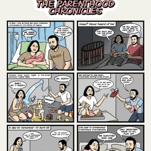 Aangepast stripverhaal familiepaar - gepersonaliseerd cadeau - uniek jubileumcadeau voor haar/hem/moeder