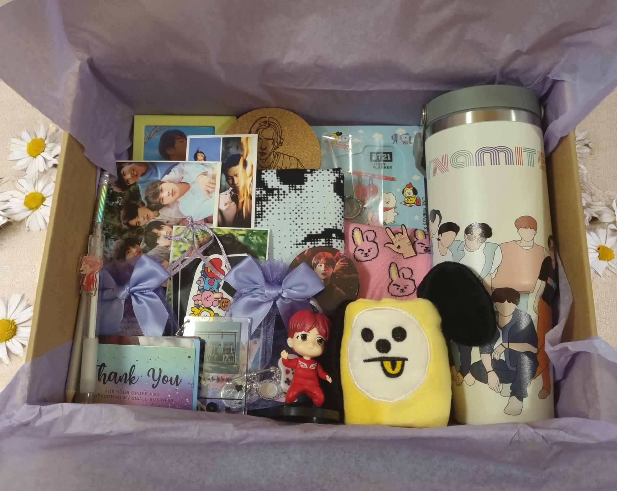 BTS Bangtan Boys Mystery Box - Surprise Fanmade Bulletproof Merch
