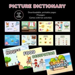 PICTURE DICTIONARY - English Vocabulary for Kids
