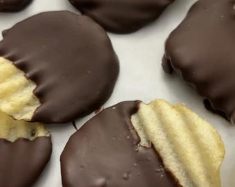 Chocolate Dipped Potato Chips