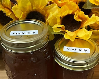 Homemade Jelly from fresh produce. We use natural sugar in all of our products.