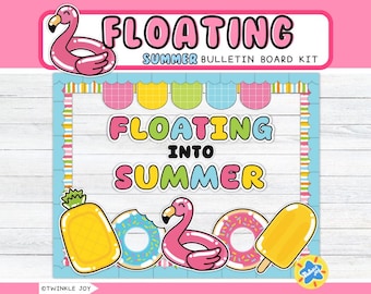 Floating into Summer Bulletin Board Kit: Summer Classroom Decor