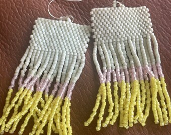 Beaded  Fringe Earrings