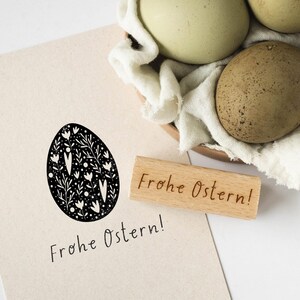 Frohe Ostern Stempel, Frühling Stempel, Oster Stempel, Frühlingsgrüße, Ostern Karte Stempel, Grußkarte, Ostern, HS082