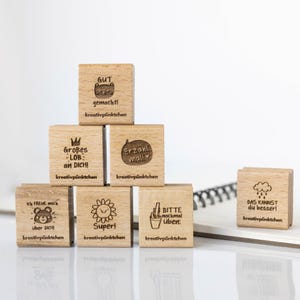 Lehrerstempel Set B, Motivationsstempel, Schule Stempel, Belohnungsstempel, Grundschule Stempel, Gut gemacht Stempel Bewertung Note HS025