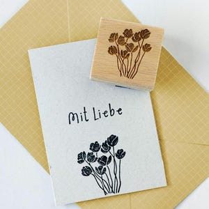 Tulpen Stempel, Blumen Frühblüher Garten Stempel, Scandi,  DIY, Basteln, Frühling Stempel, Basteln, Naturmotiv, Natur, Zweige, Blätter HS113