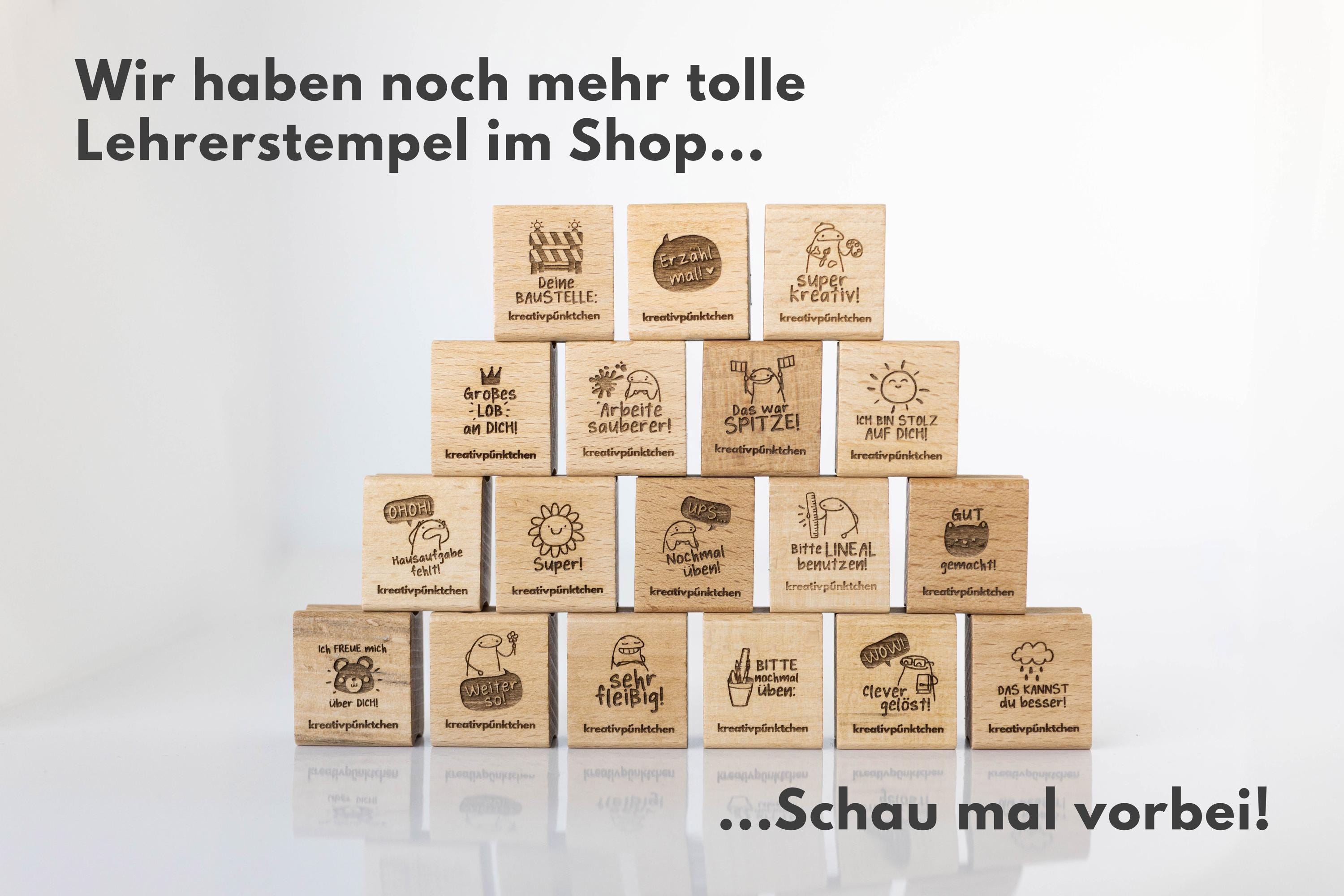 Wow! Belohnungsstempel Selbstfärbend – Hot Pink, Für Lehrer & Schüler, Feedback-Stempel