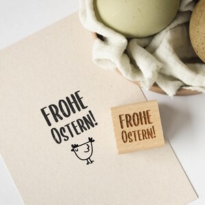 Frohe Ostern Stempel, Frühling Stempel, Oster Stempel, Frühlingsgrüße, Liebe Grüße, Karte Stempel, Grußkarte, Ostern, HS083
