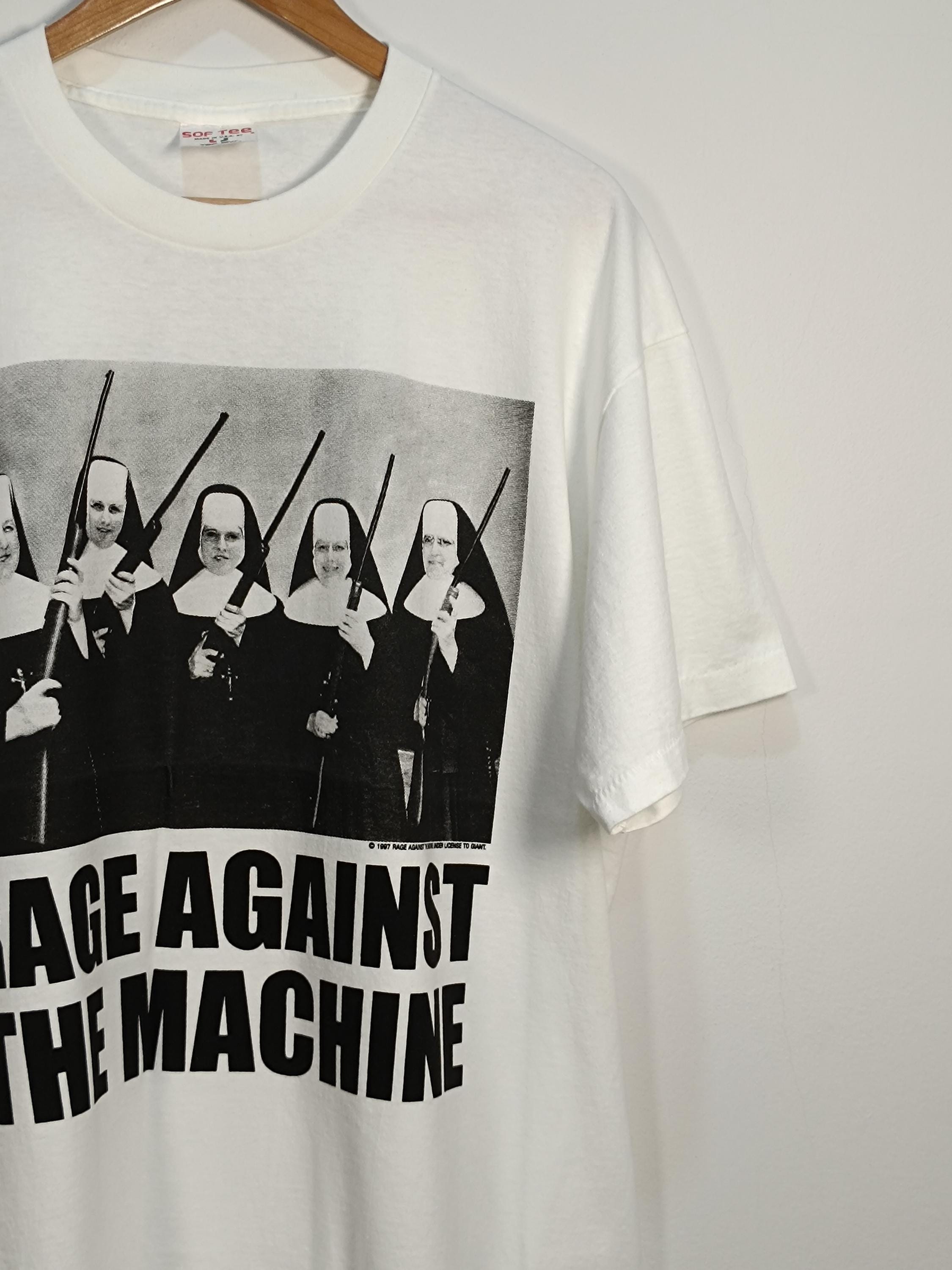 Rage Against the Machine Shirt Nuns - Etsy UK