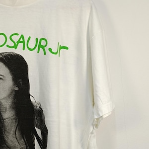 Camiseta de rock indie alternativo / Estilo vintage / Costura simple / Retrato fumando / XL